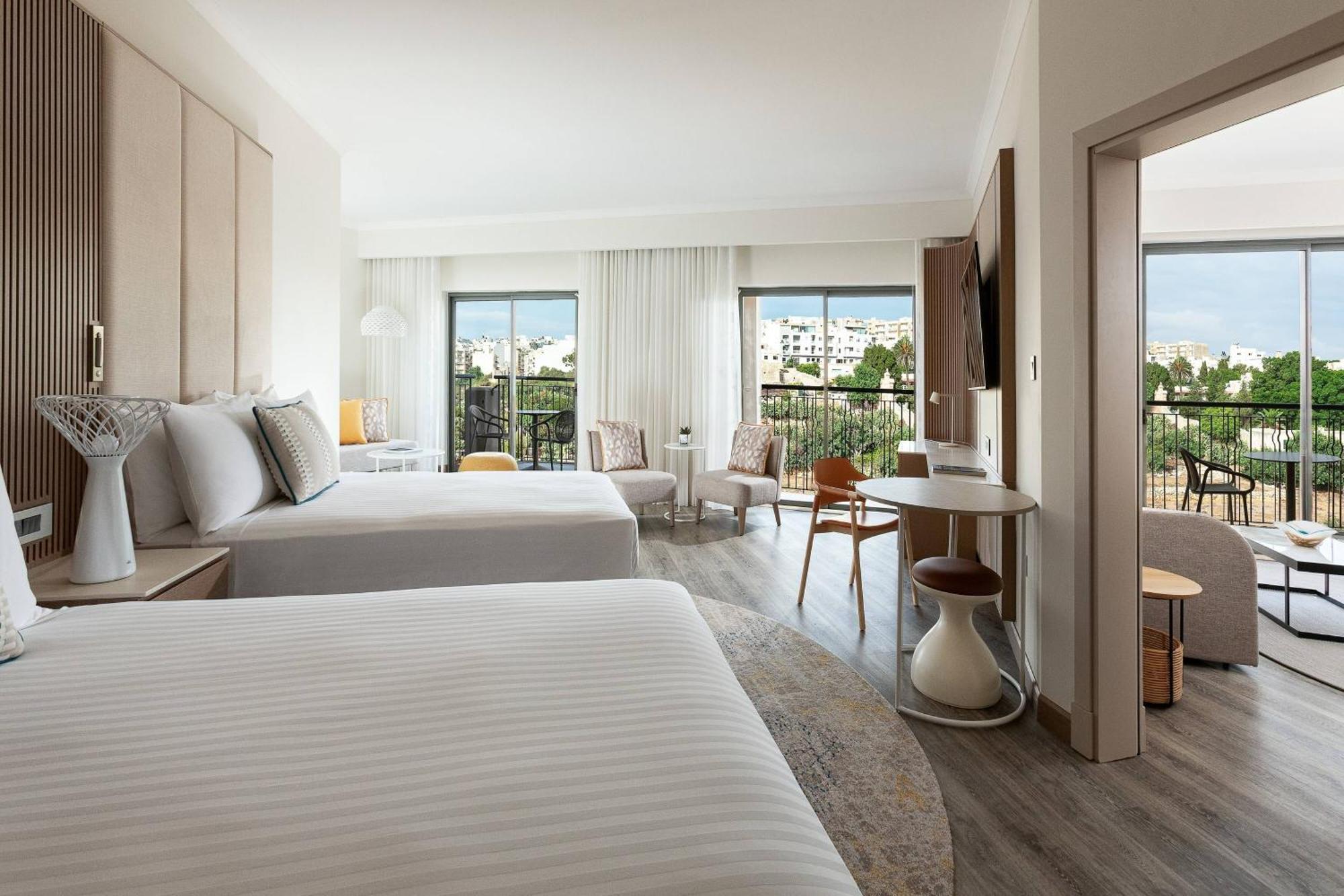 Malta Marriott Resort & Spa Saint Julian's Exterior photo A room at the Hilton Athens